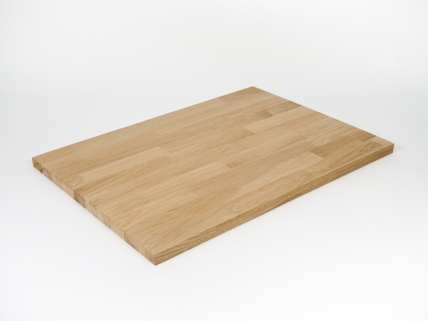 Solid wood edge glued panel Oak A/B 20mm, 2-2.4 m, finger jointed lamella, customized DIY